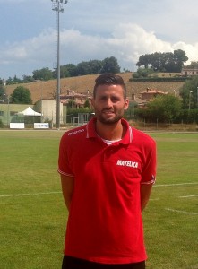 Il centrocampista Alessandro Borgese