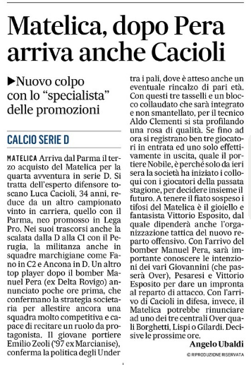 Il Messaggero 21-06-2016